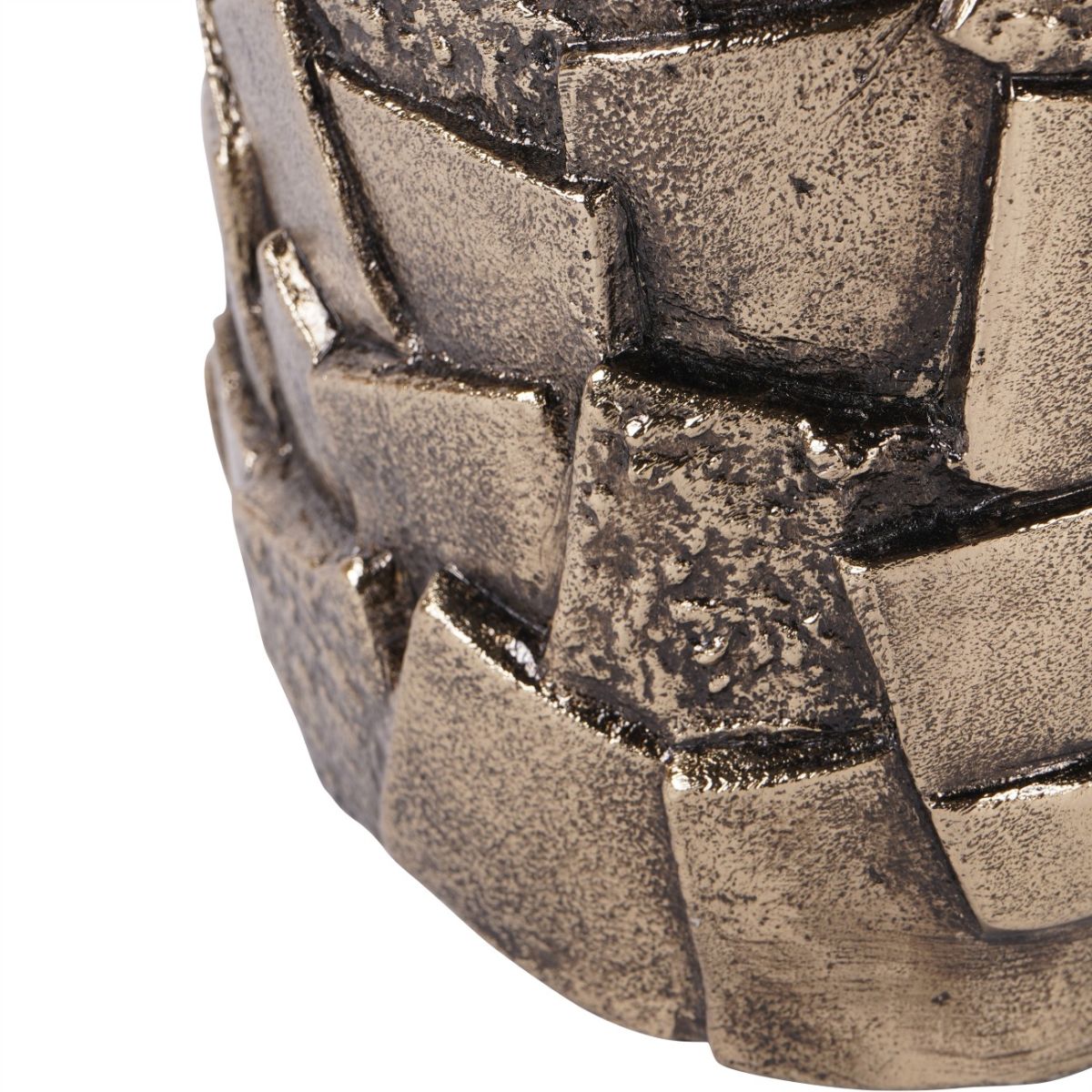 Libra Interiors Montrose Cast Aluminium Decorative Vase 36cm