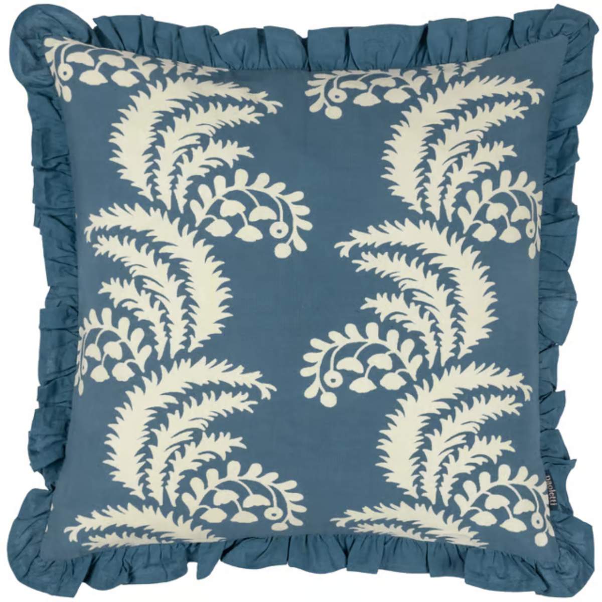 Paoletti Montrose Pleated Floral Cushion Cover