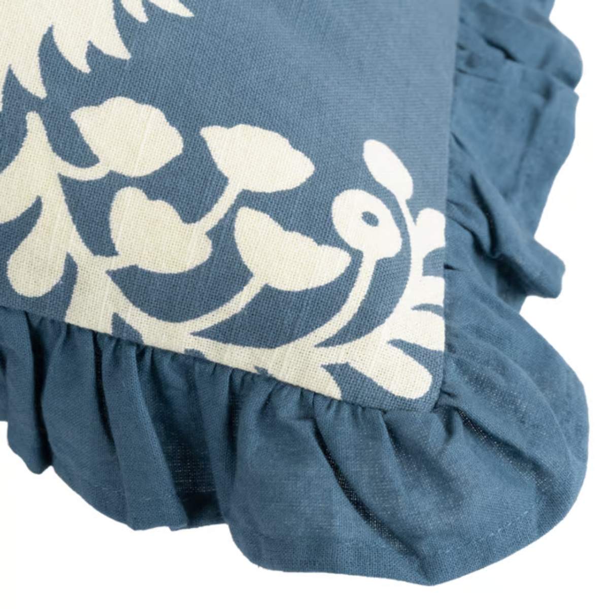 Paoletti Montrose Pleated Floral Cushion Cover