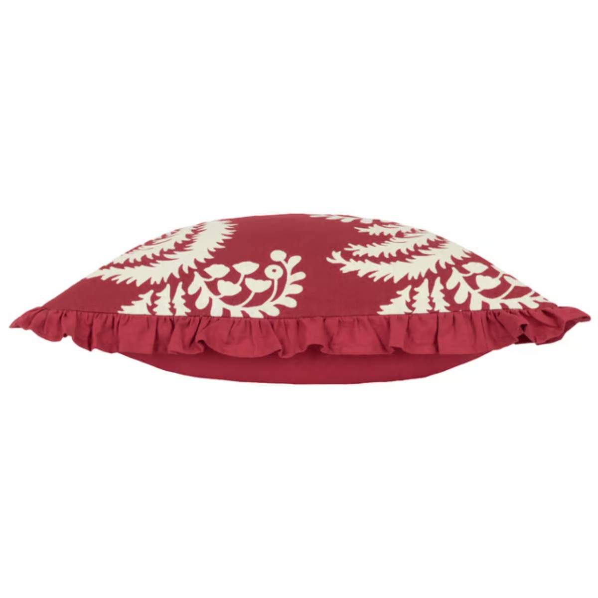 Paoletti Montrose Pleated Floral Cushion Cover