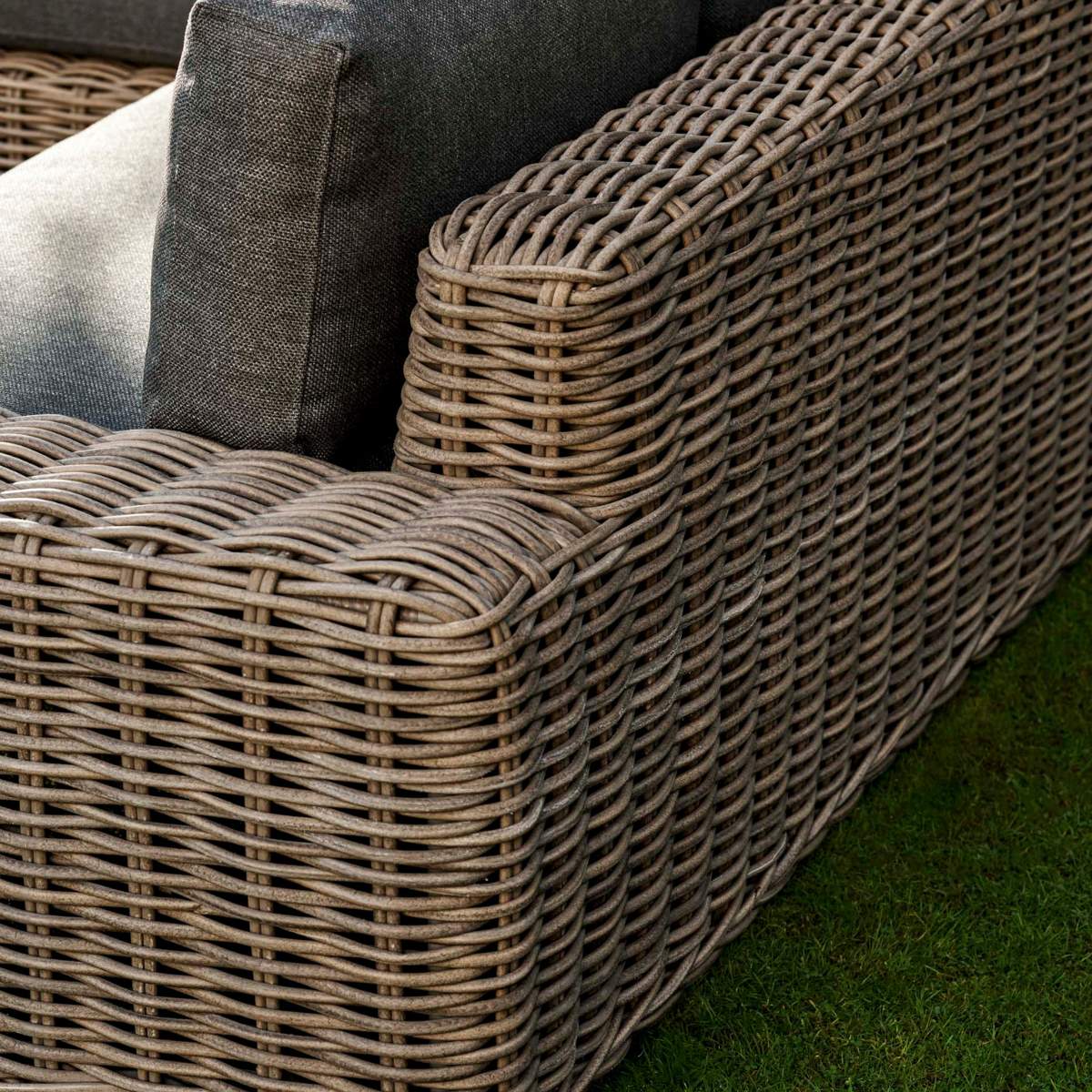 Garden Trading Moorgate Corner Sofa Set Dark Natural