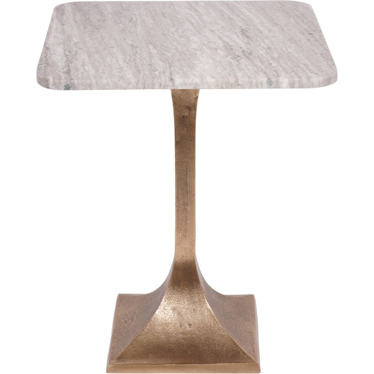 Libra Interiors Morchino Marble Side Table 44cm