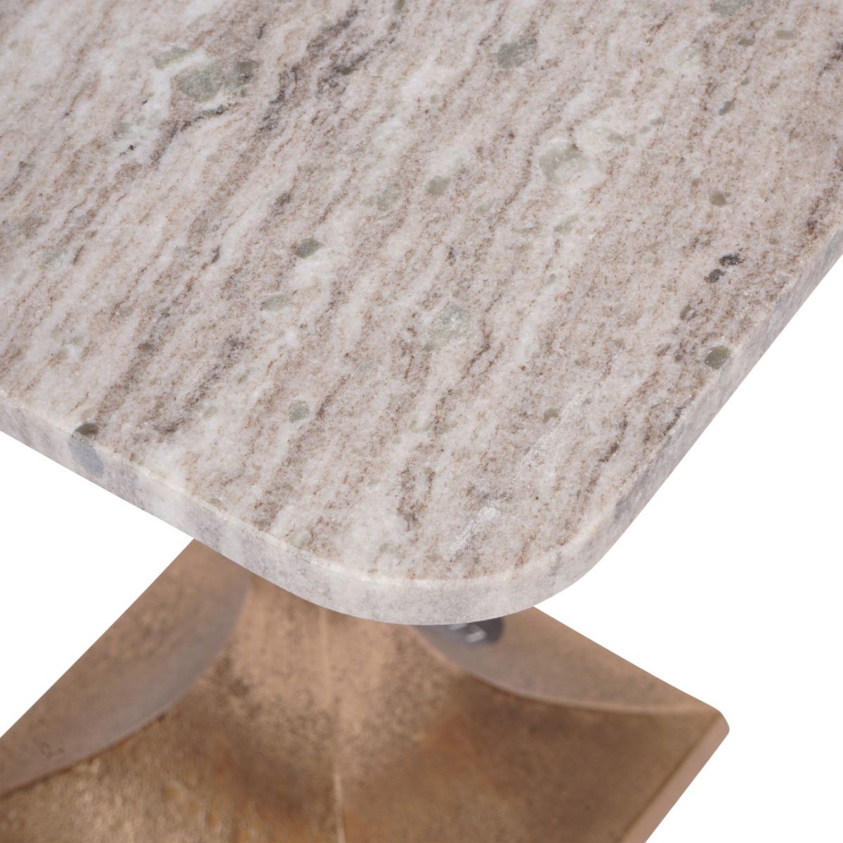 Libra Interiors Morchino Marble Side Table 44cm