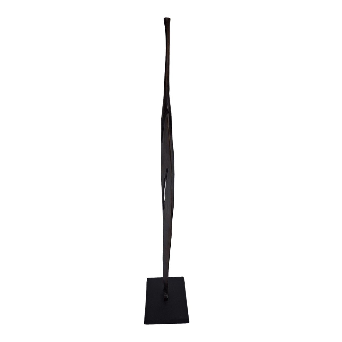 Libra Interiors Moulton Twist Aluminium Abstract Leaf Sculpture