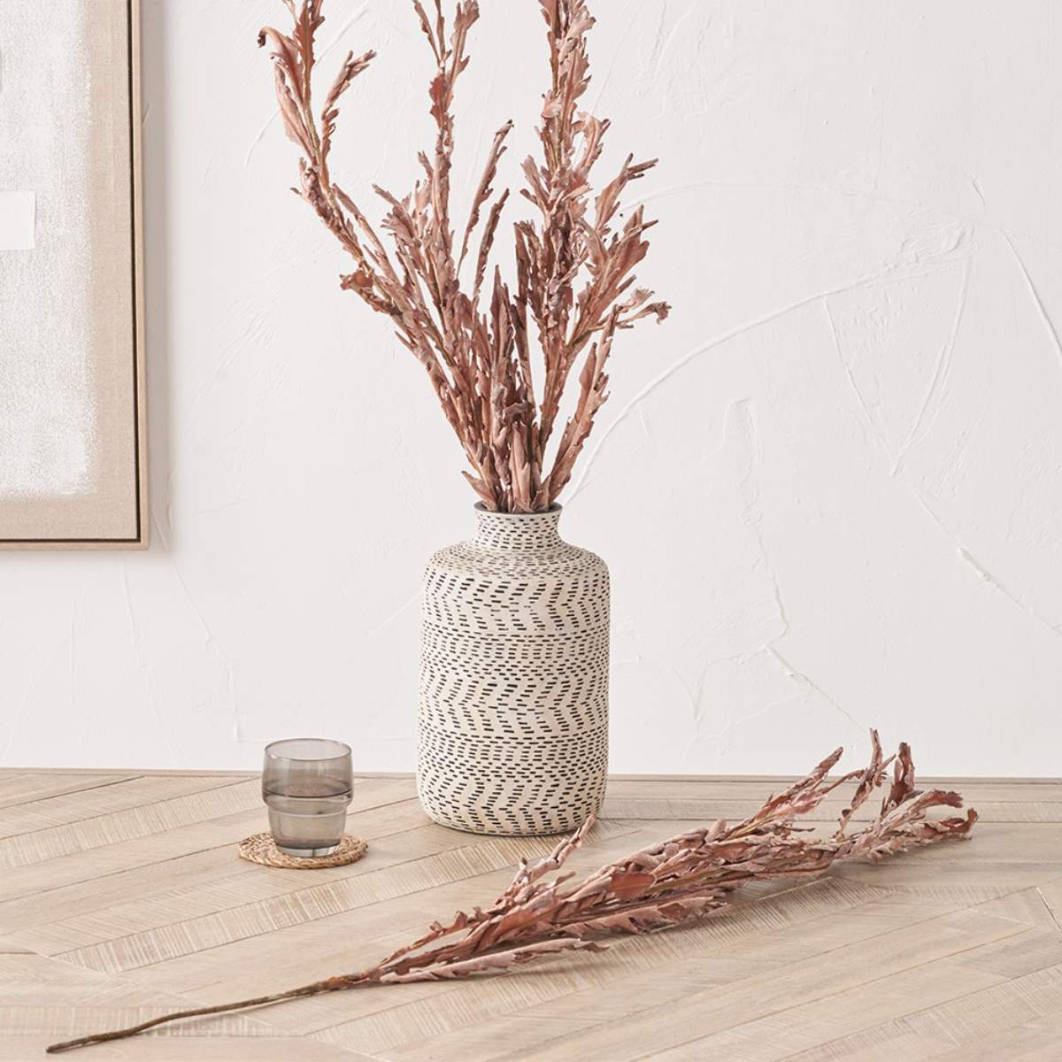 Beau&Co Mulberry Brown Autumn Leaf Pack of 6