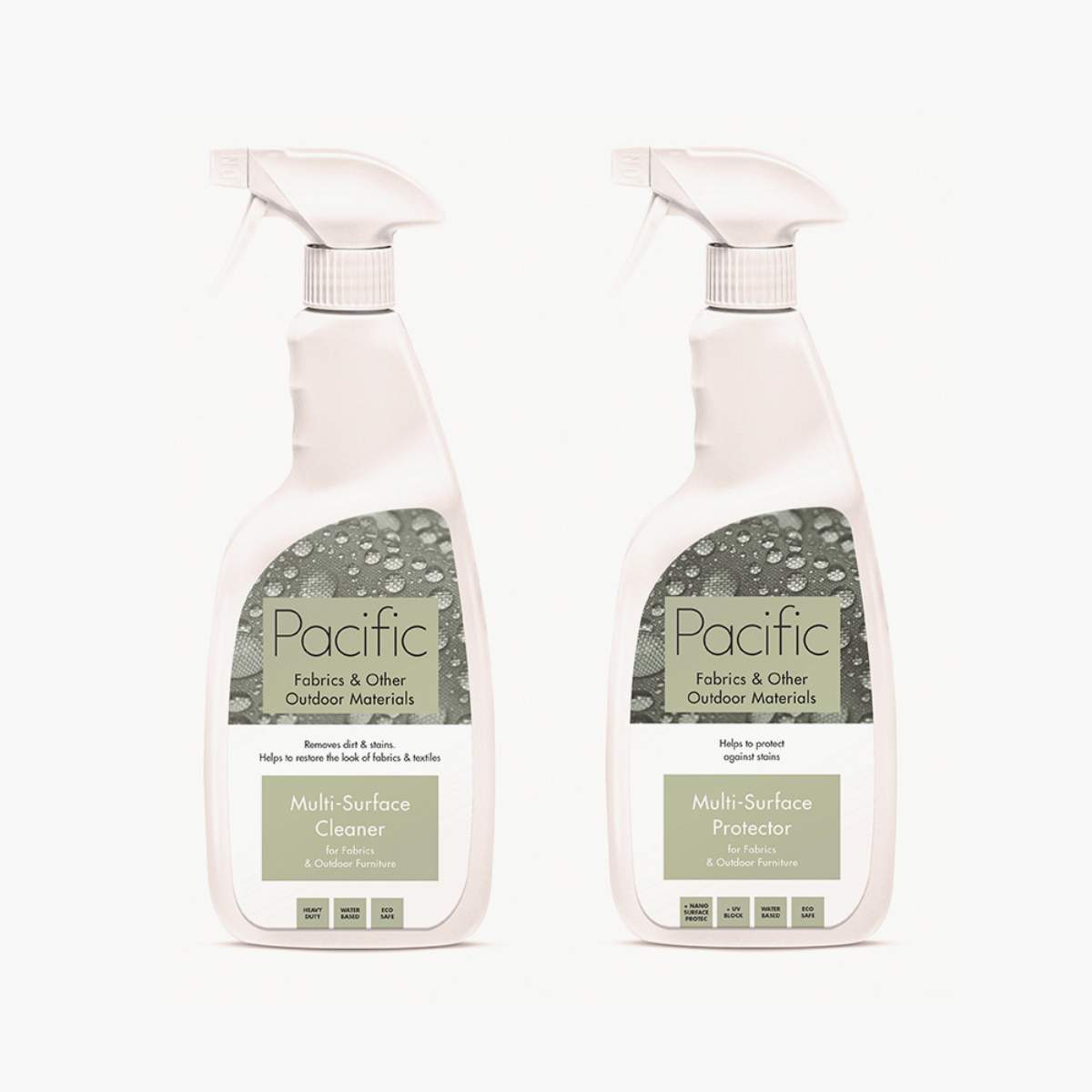 Pacific Lifestyle Multi-Surface Cleaner and Multi Surface Protector for Fabrics and Outdoor Furniture