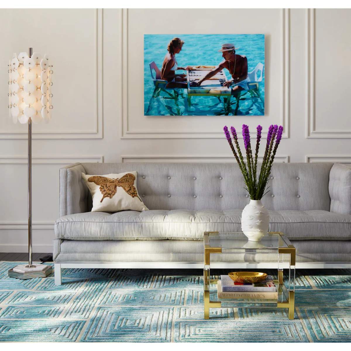 Jonathan Adler Muse Butterfly Cushion