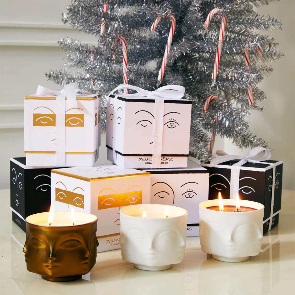 Jonathan Adler Muse D'Or Ceramic Candle