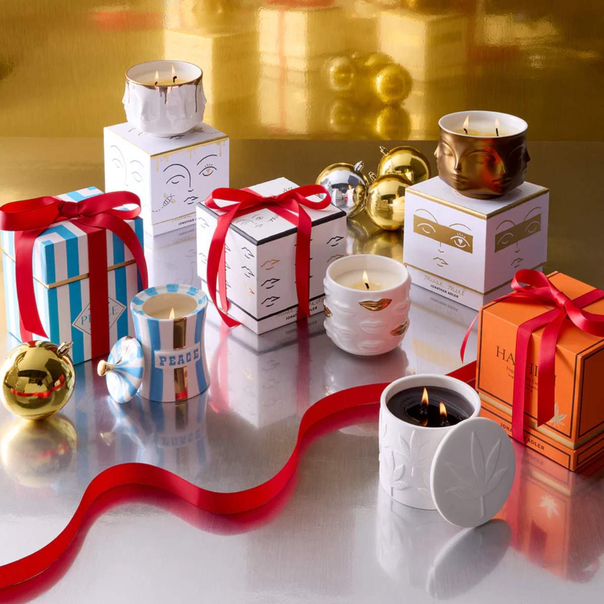 Jonathan Adler Muse D'Or Ceramic Candle