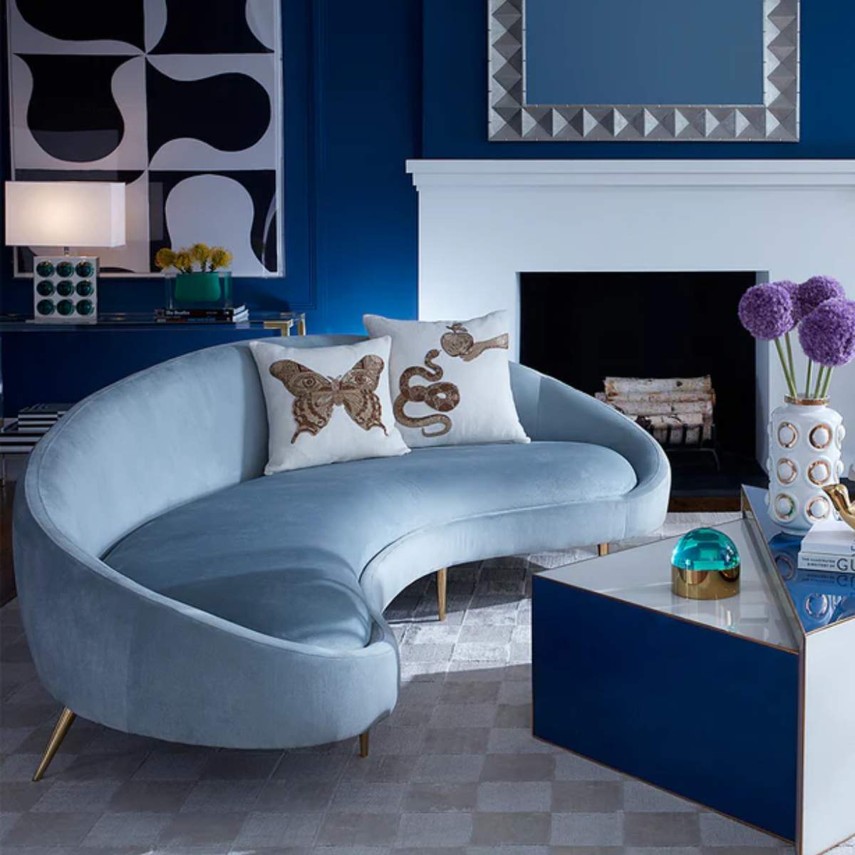 Jonathan Adler Muse Eyes Throw Cushion