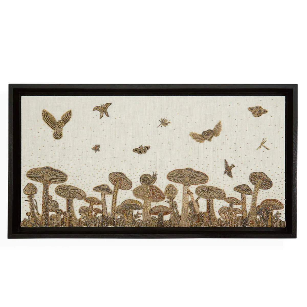 Jonathan Adler Mushroom Beaded Art