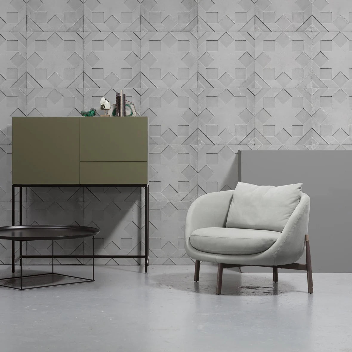 NLXL Moulded Star Wallpaper-Beaumonde
