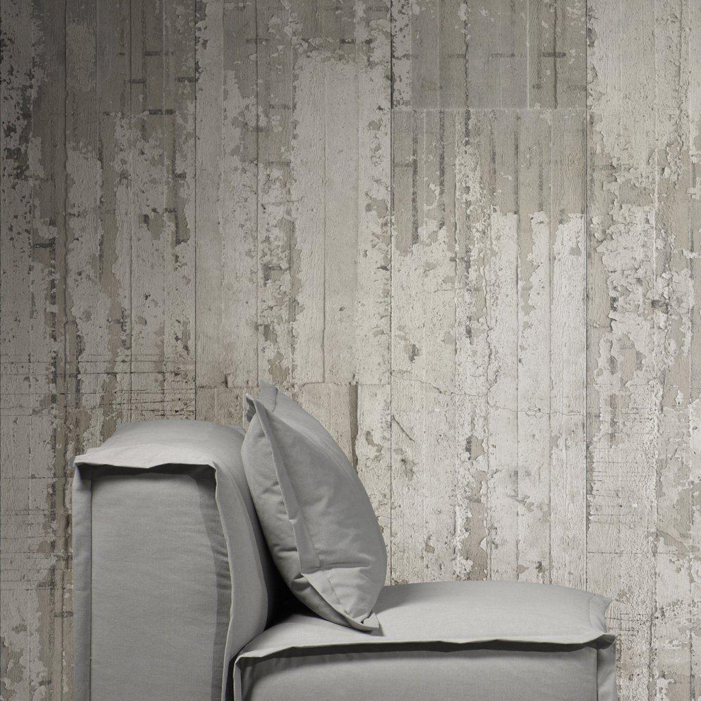 Concrete Wallpaper Grey CON-06-Beaumonde
