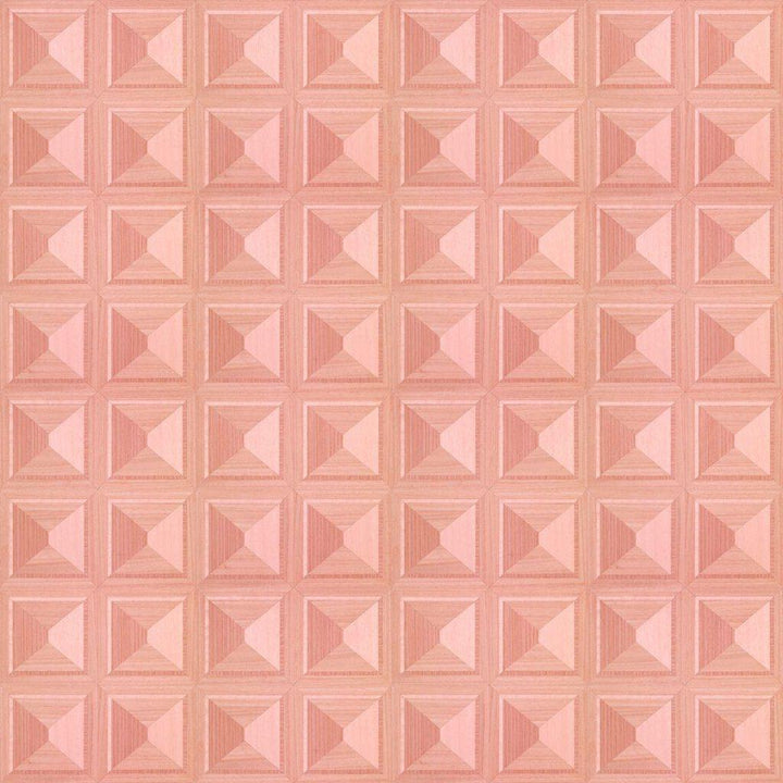 Marquetry Wallpaper TEU-04 Blush Pink-Beaumonde