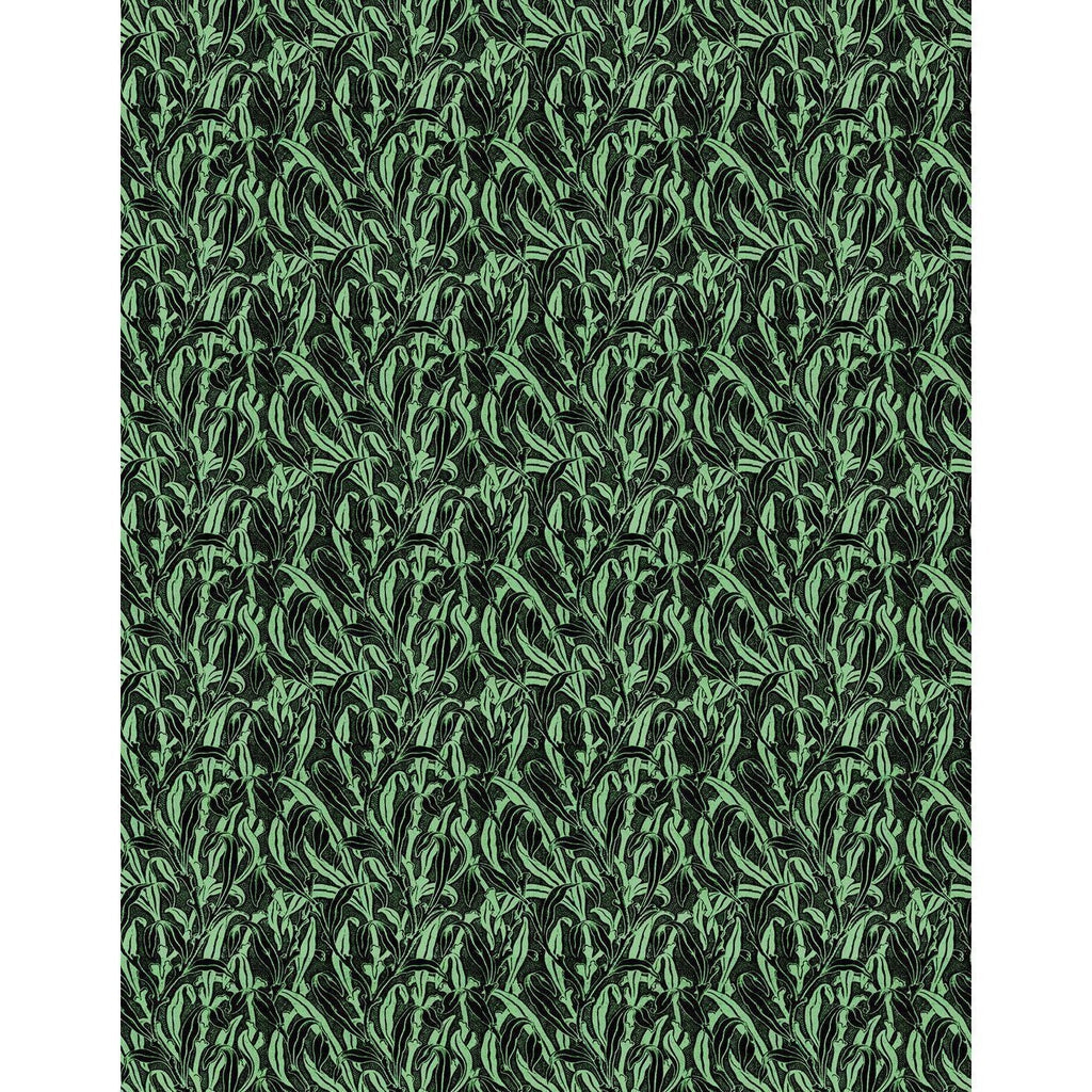 NLXL Mono Leaves Green Wallpaper MRV-11-Beaumonde