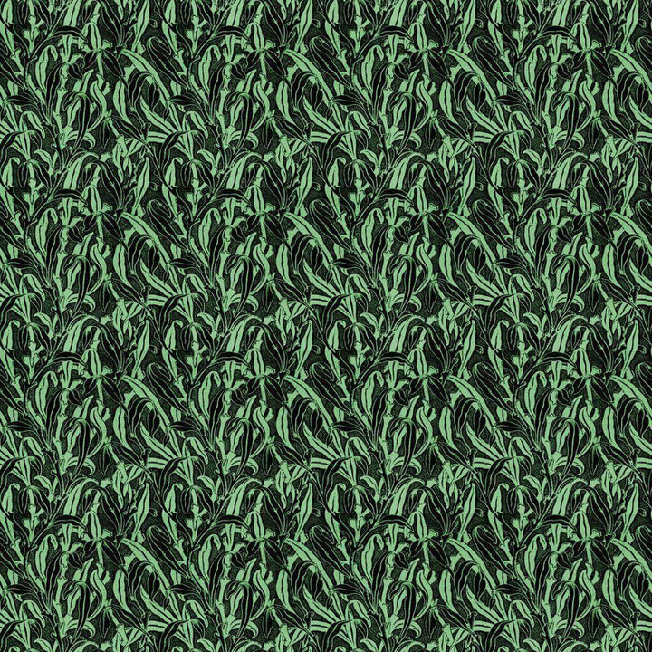 NLXL Mono Leaves Green Wallpaper MRV-11-Beaumonde