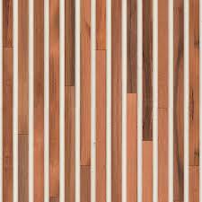 Timber Strips Teak On White Wallpaper TIM-02-Beaumonde