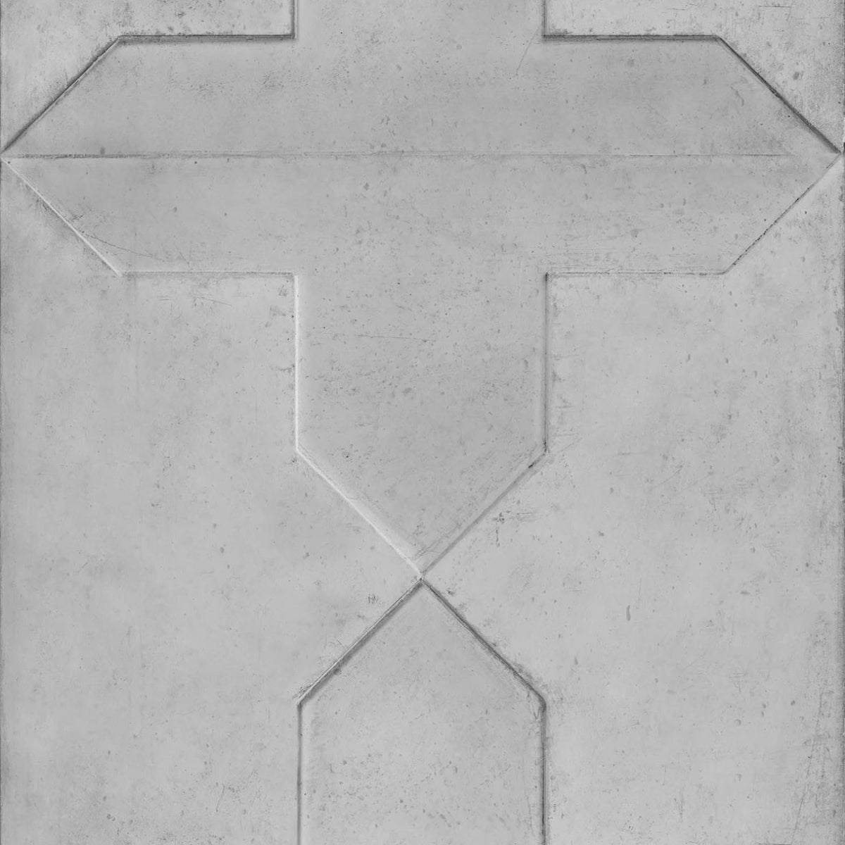 NLXL Moulded Cross Wallpaper close up