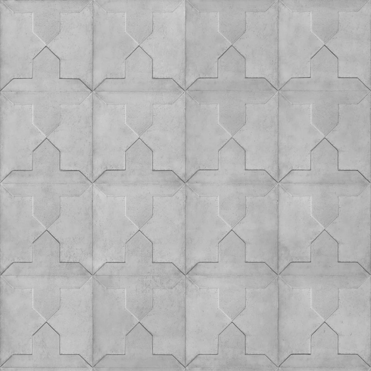 NLXL Moulded Cross Wallpaper detail