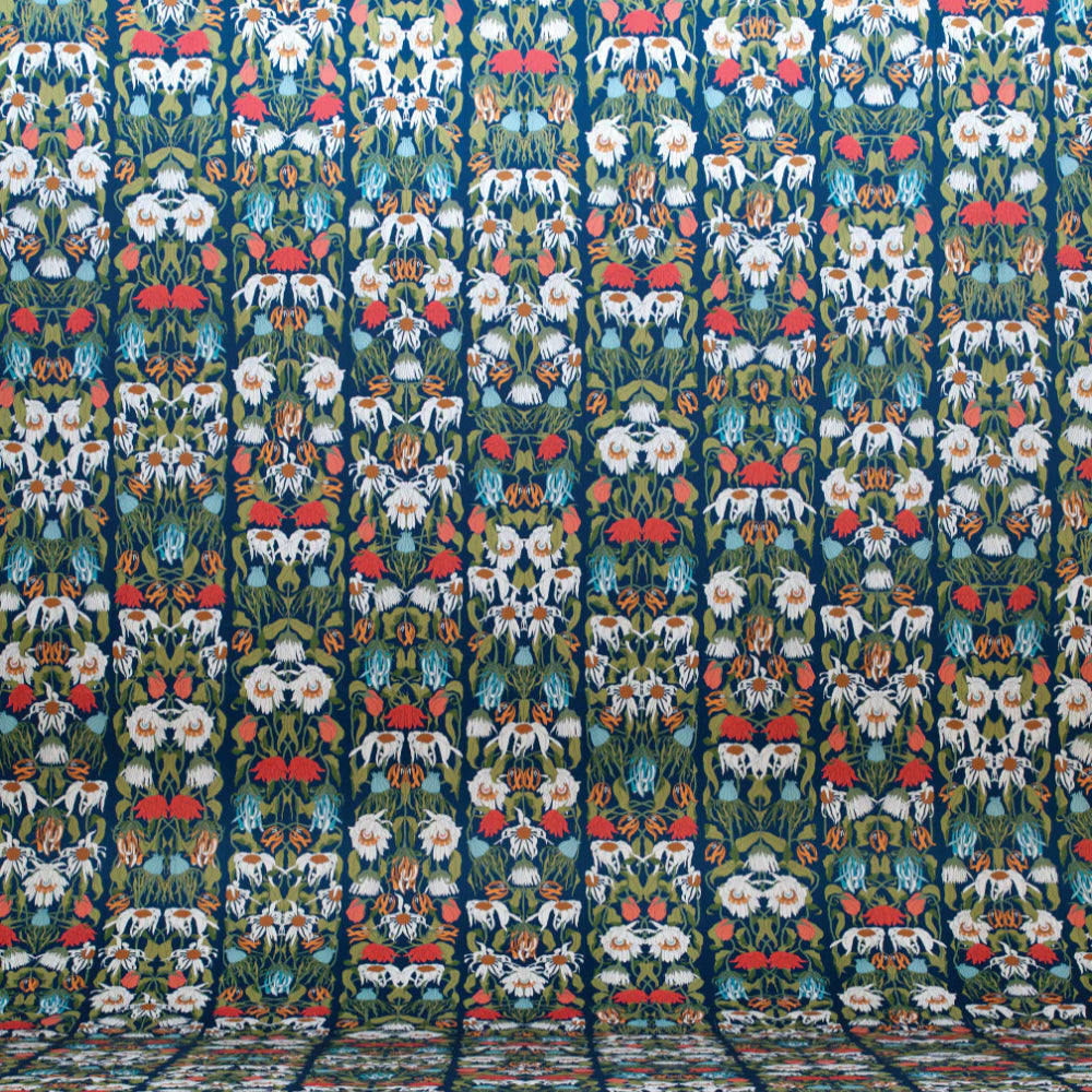 NLXL Withered Flowers Colour Archive Wallpaper-Beaumonde