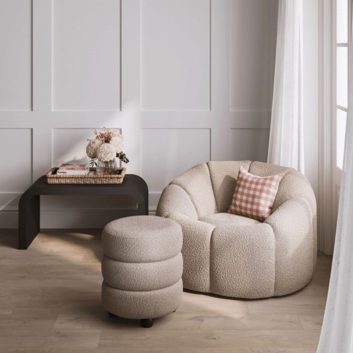 HO+ME Nao Swivel Chair