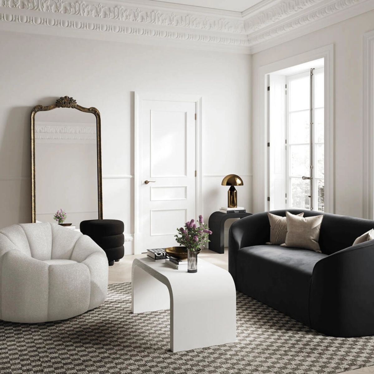 HO+ME Nao Swivel Chair