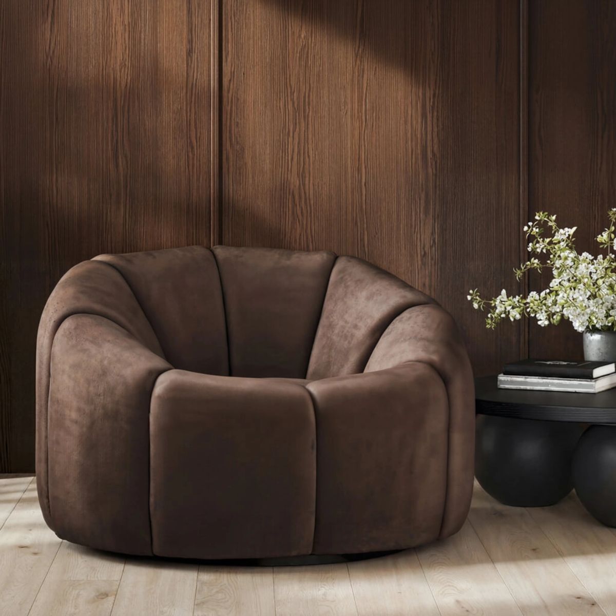 HO+ME Nao Swivel Chair