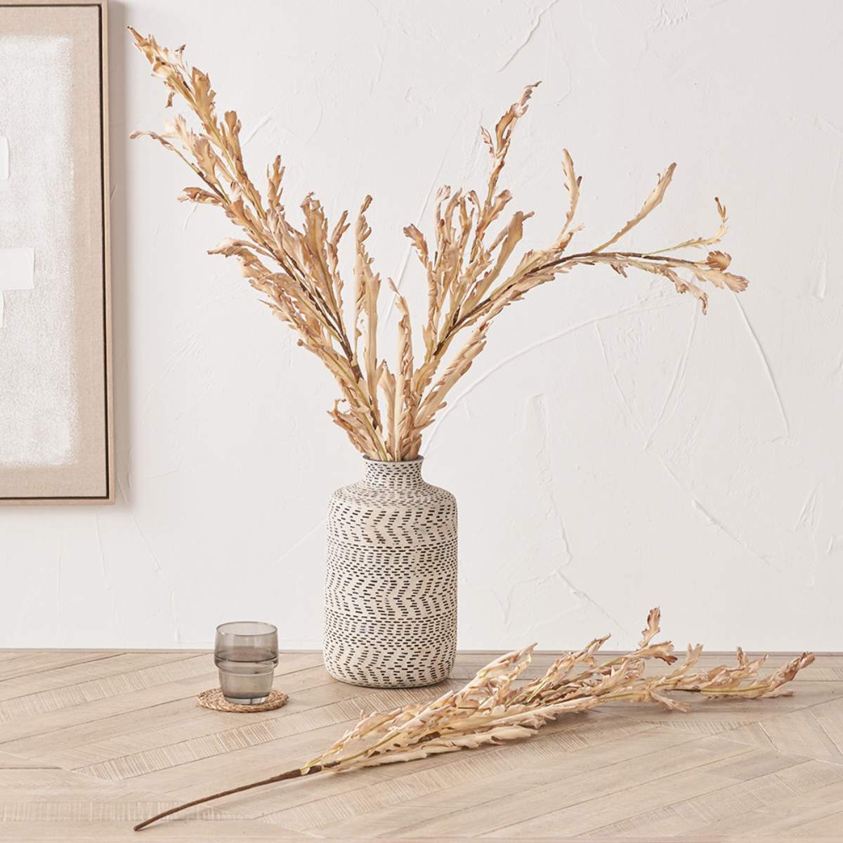 Beau&Co Natural Apricot Autumn Leaf Pack of 6