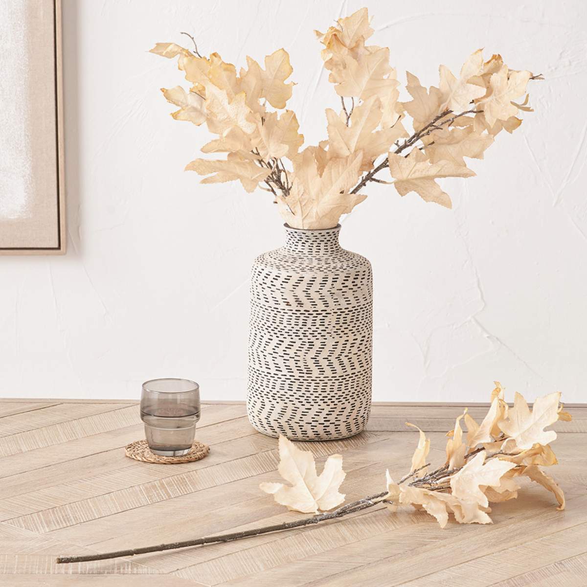 Pacific Lifestyle Natural Apricot Maple Leaf Pack of 6