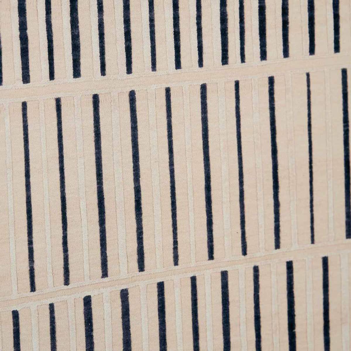Pacific Lifestyle Natural Canvas with Black Stripe Pattern and Frame