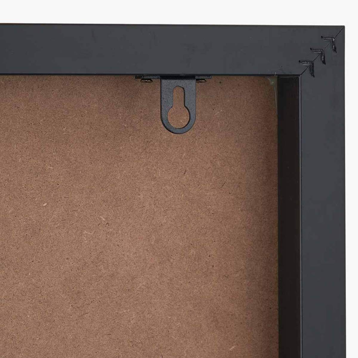 Pacific Lifestyle Natural Canvas with Black Stripe Pattern and Frame