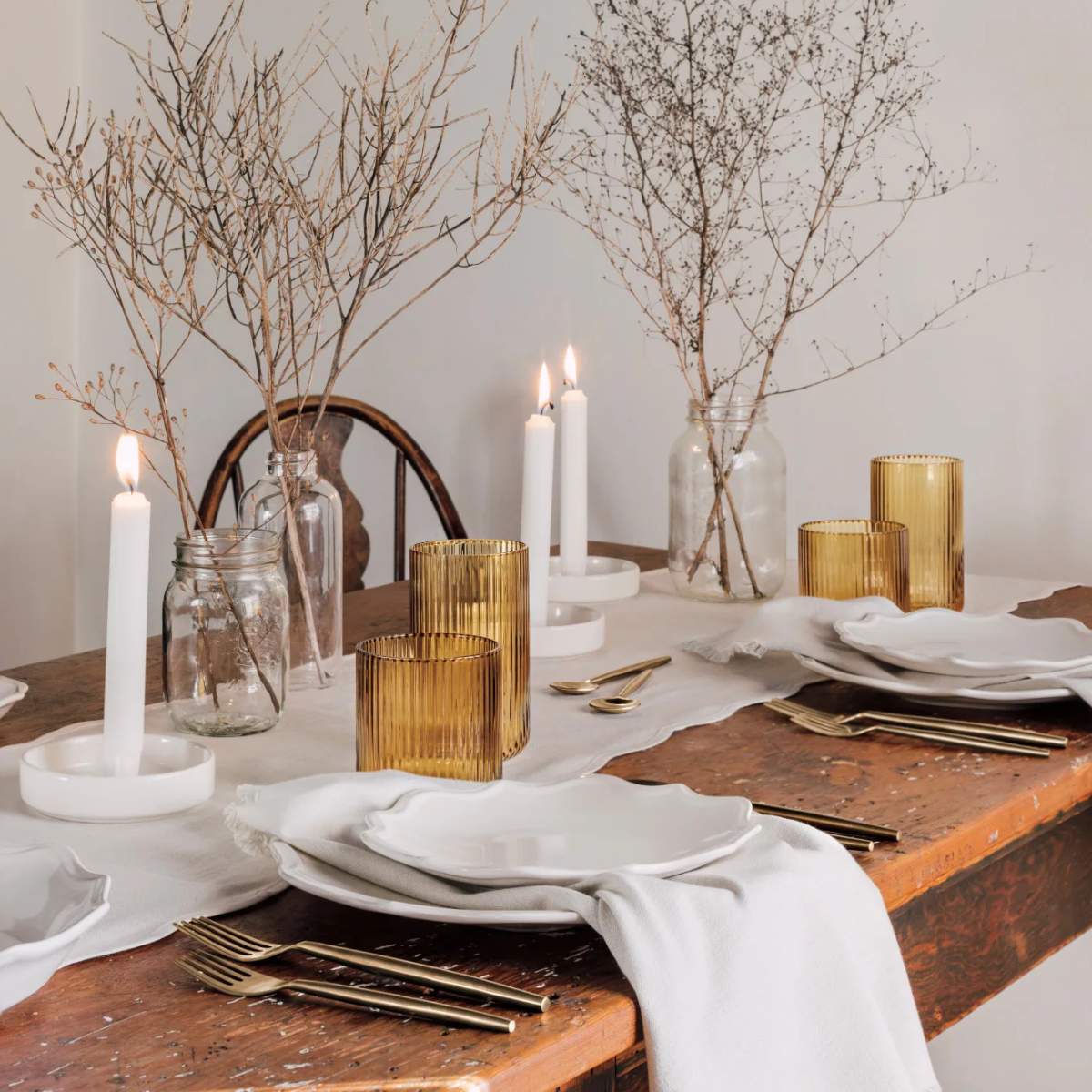 Danica Brands Natural Florence Table Runner