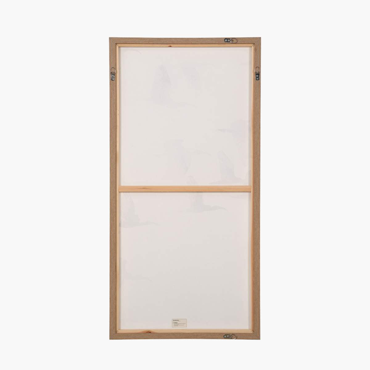 Pacific Lifestyle S/3 Natural and White Birds Canvases with Natural Frames