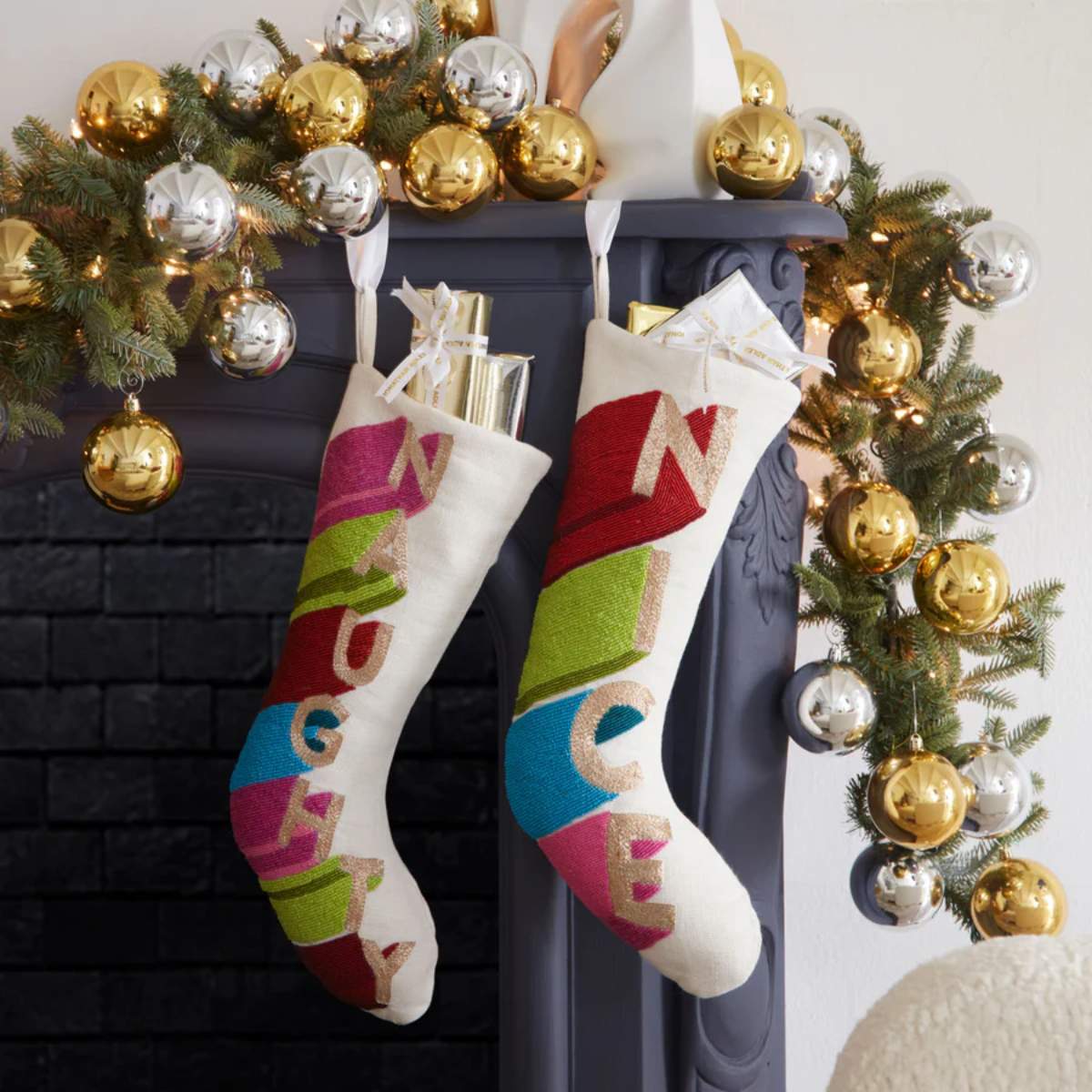 Jonathan Adler Naughty and Nice Stocking