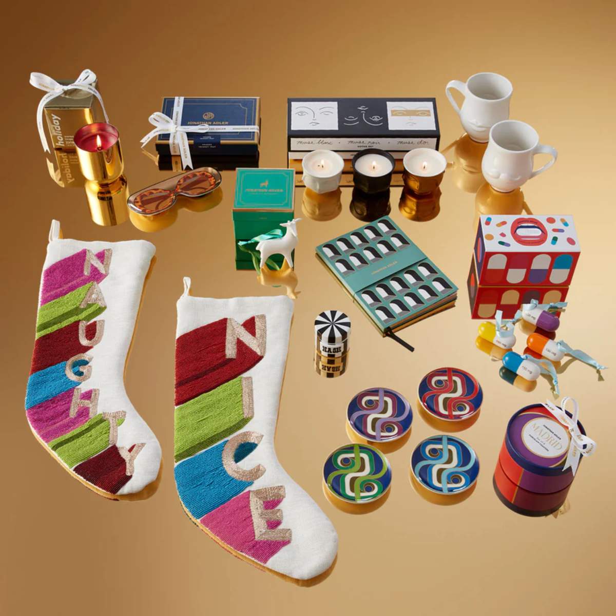 Jonathan Adler Naughty and Nice Stocking