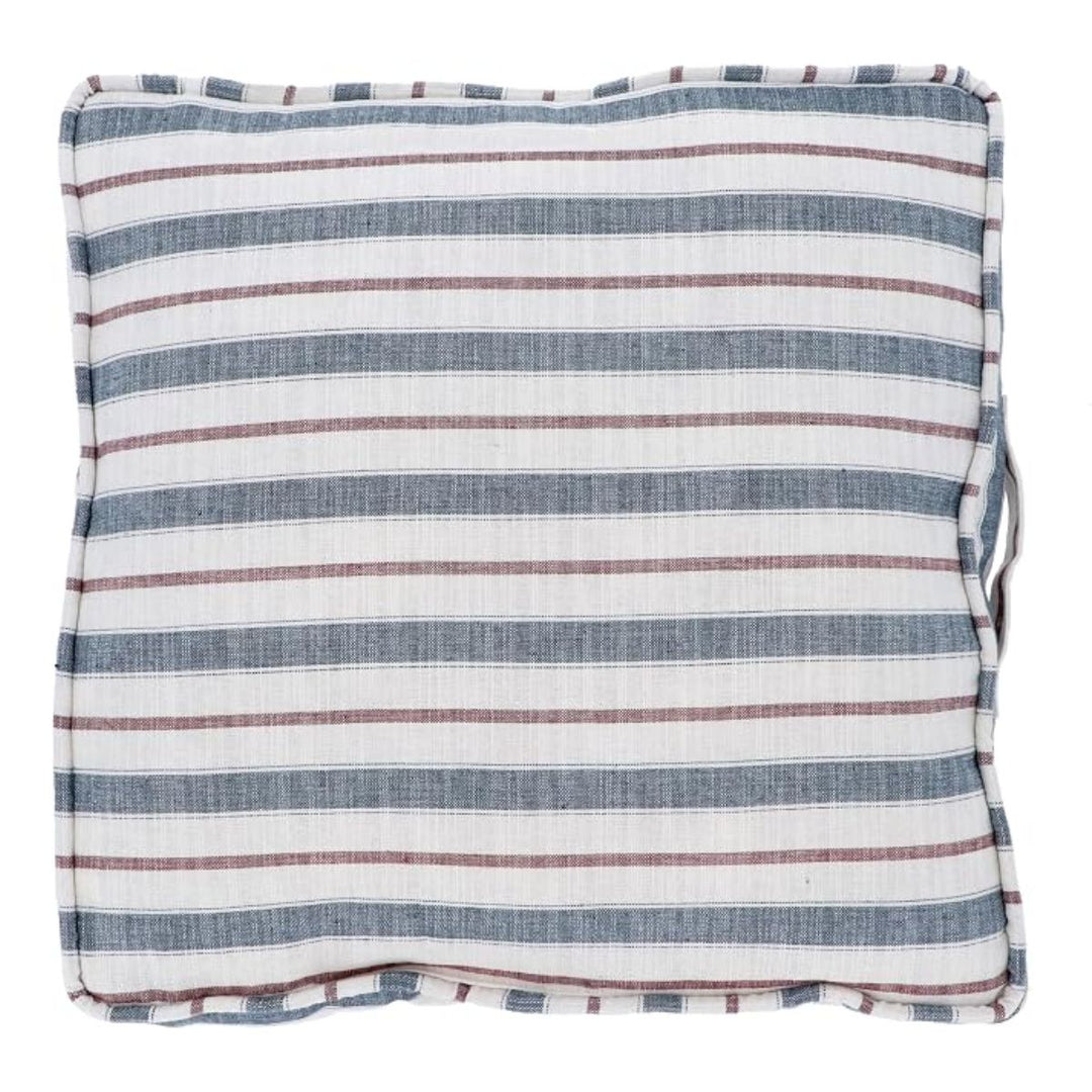 Gisela Graham Nautical Striped Box Seat Cushion 45 x 45 cm