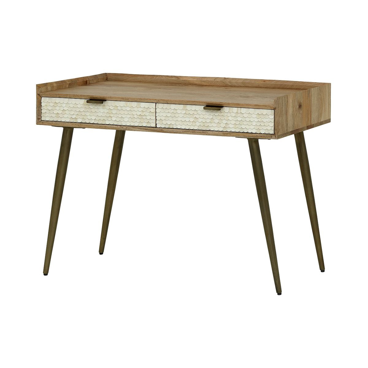 Libra Interiors Nerida Bone Inlay Desk