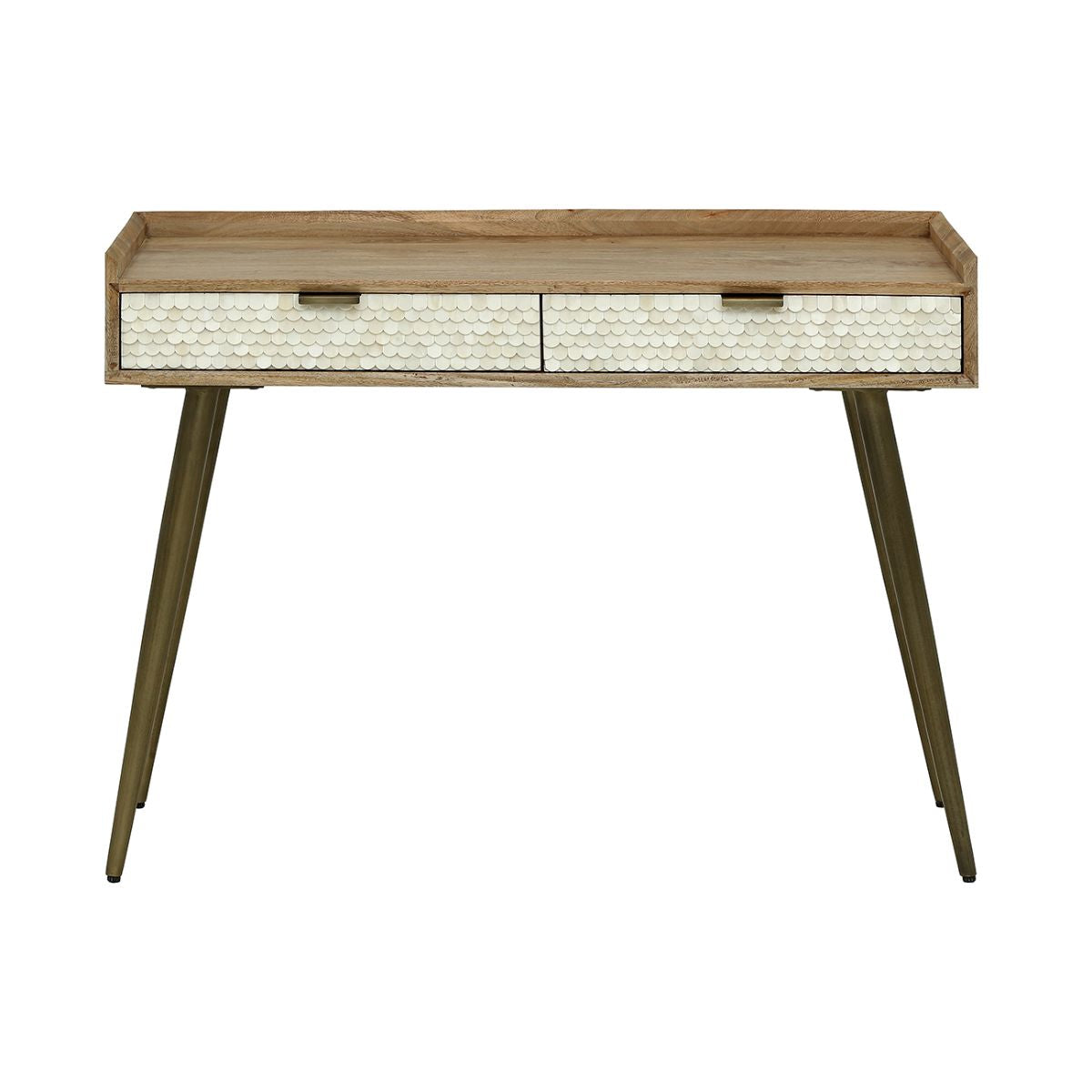 Libra Interiors Nerida Bone Inlay Desk