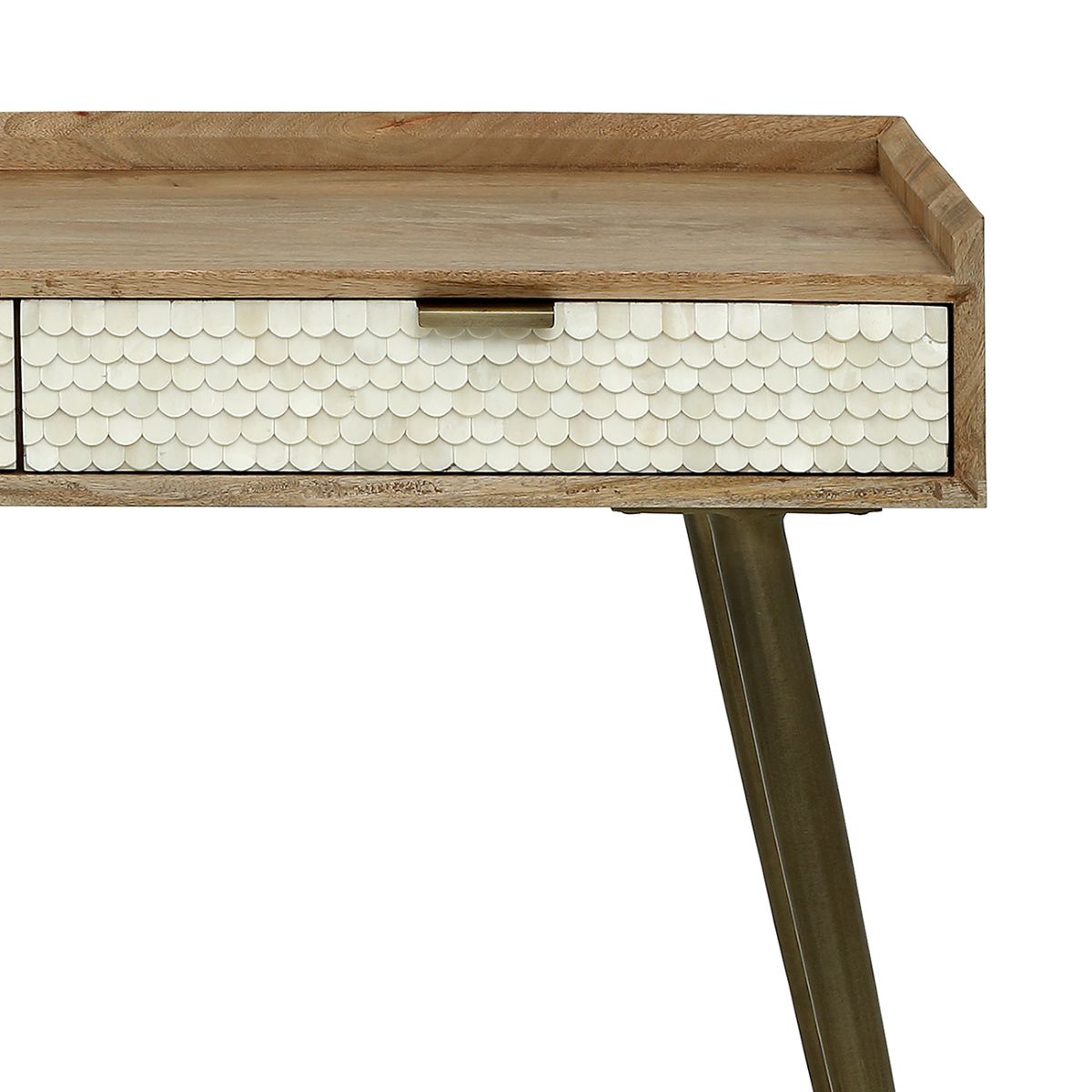 Libra Interiors Nerida Bone Inlay Desk