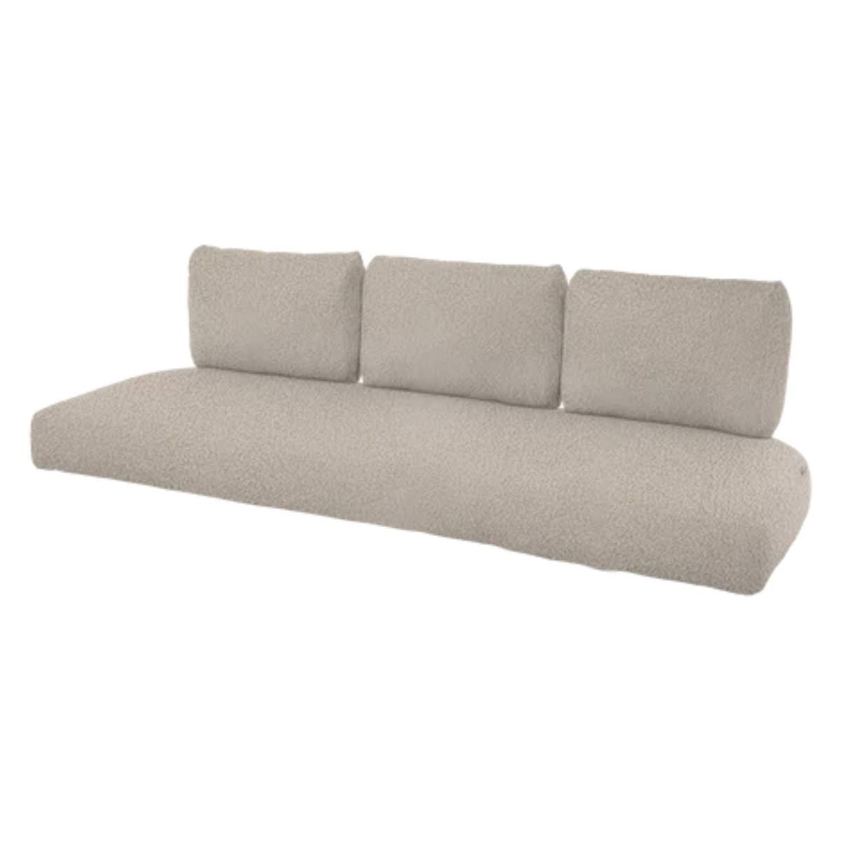 Cane-line Nest 3-Seater Sofa, Cushion Set