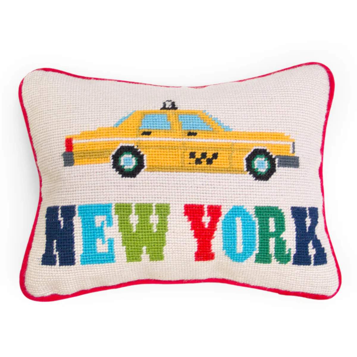 Jonathan Adler New York Needlepoint Throw Cushion