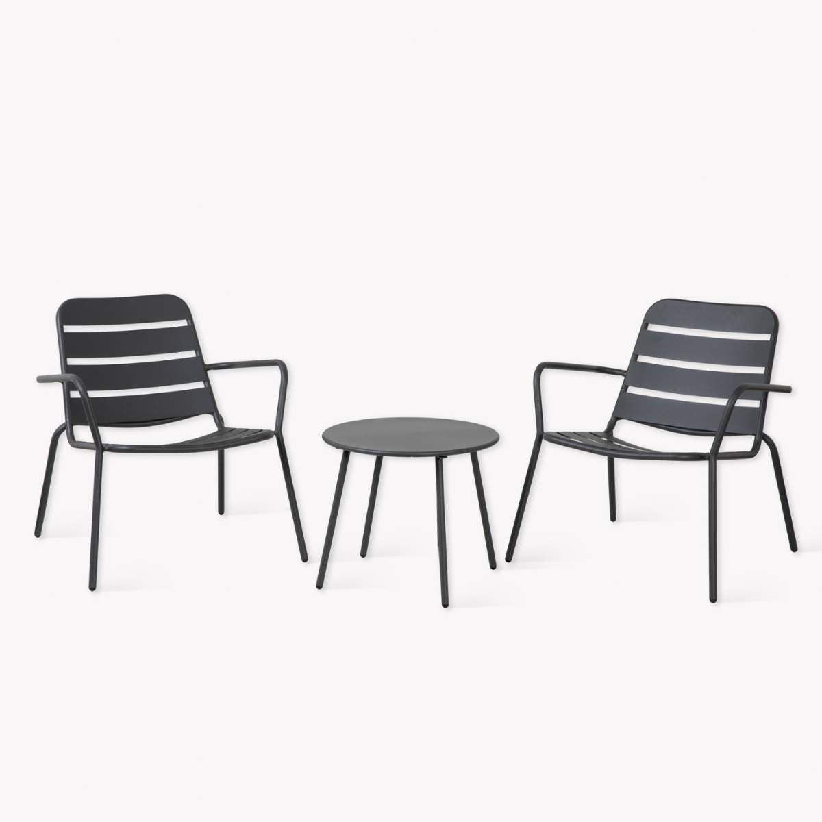 Garden Trading Newbridge Armchair Set Carbon