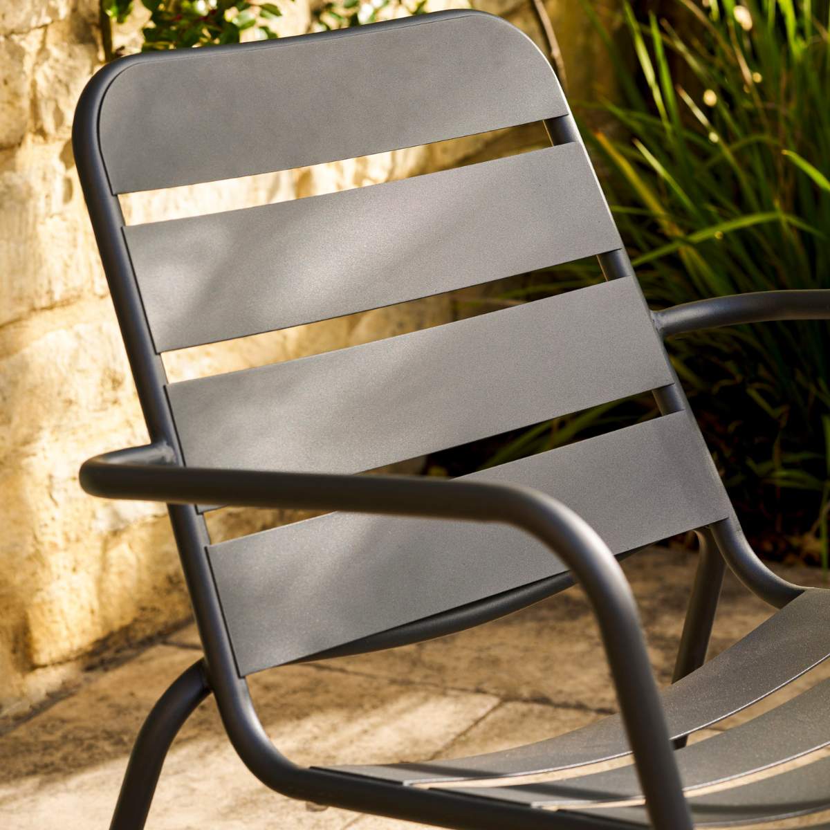 Garden Trading Newbridge Armchair Set Carbon