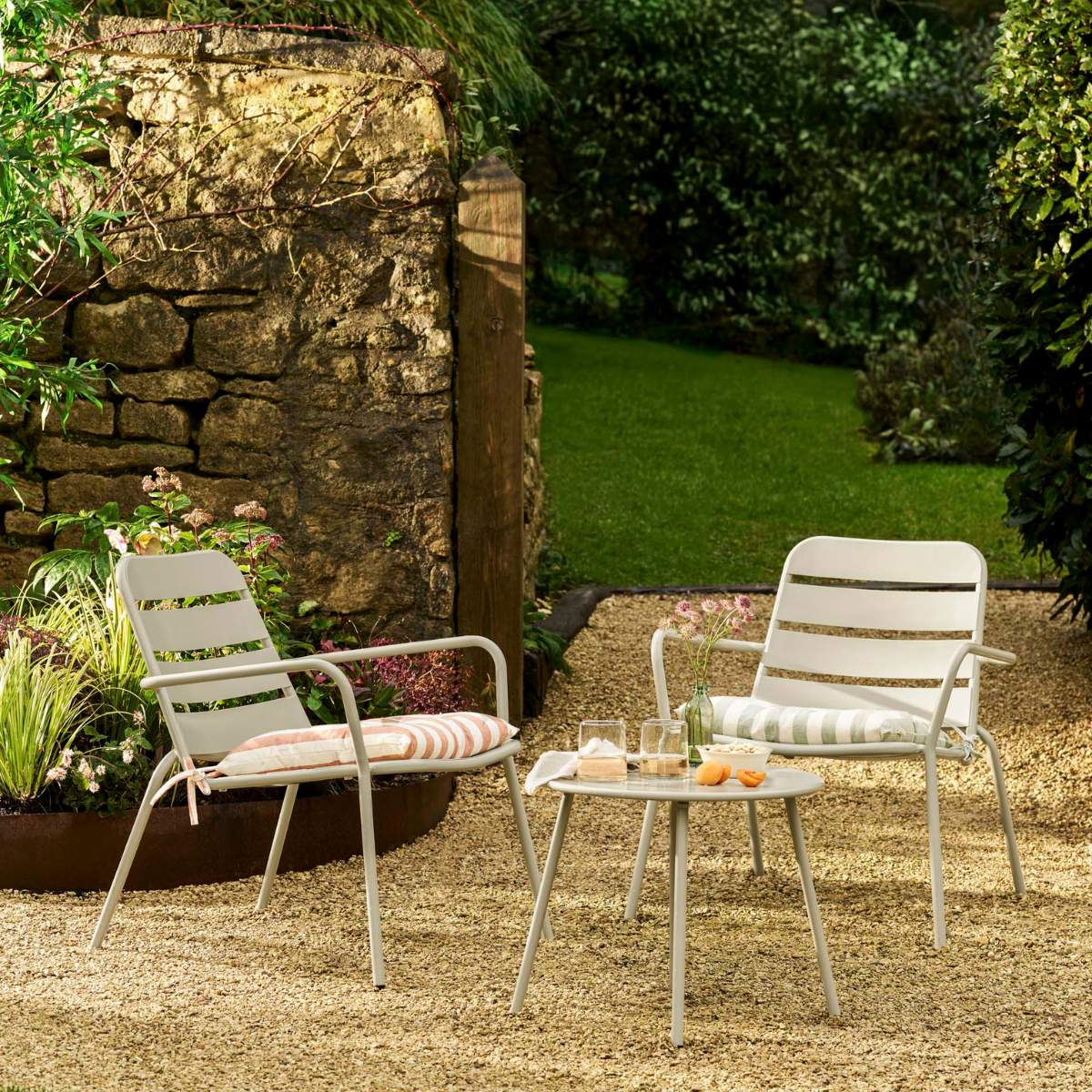 Garden Trading Newbridge Armchair Set Clay