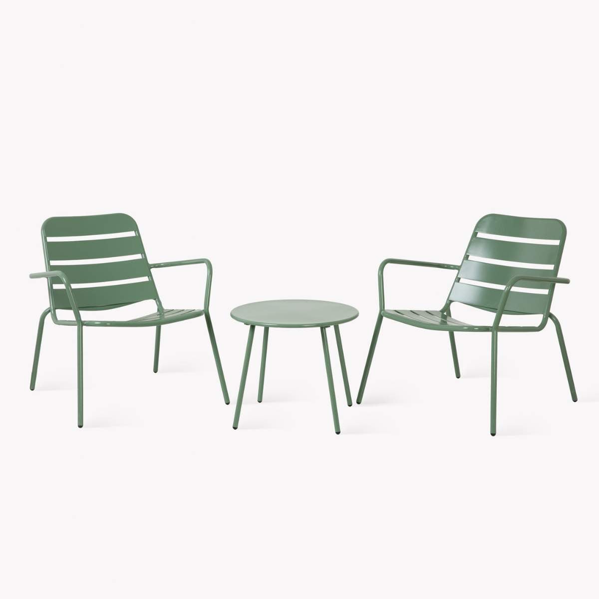 Garden Trading Newbridge Armchair Set Thistle Green