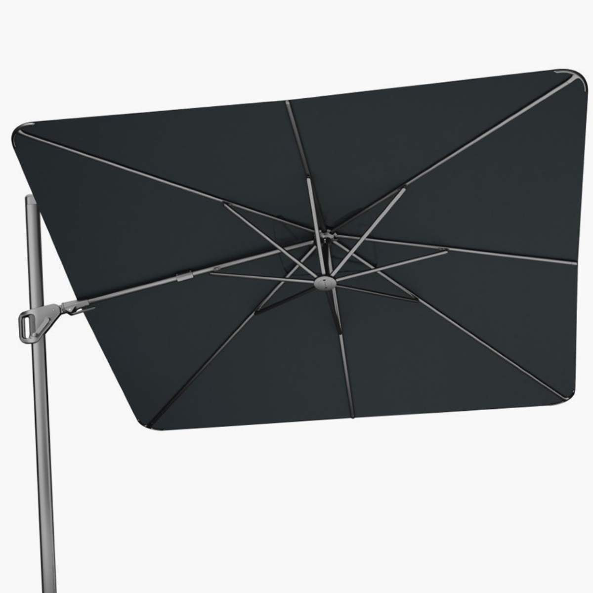 Pacific Lifestyle Nexus T2 Premium Anthracite / Faded Black Free Arm Parasol