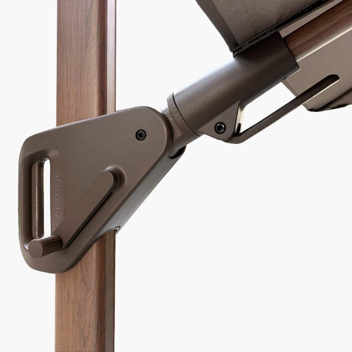 Pacific Lifestyle Nexus T2 Premium Mocha / Havana Taupe Free Arm Parasol