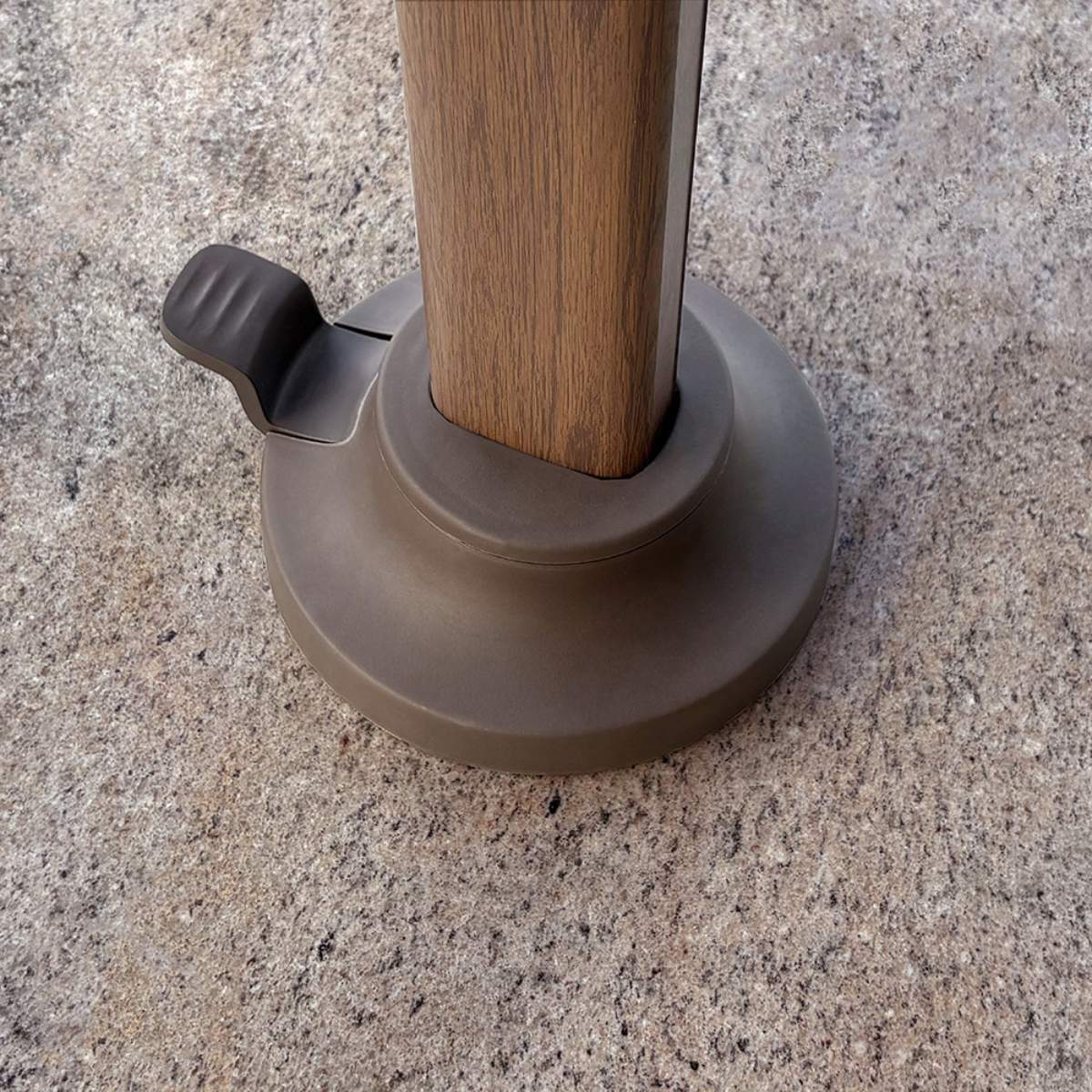 Pacific Lifestyle Nexus T2 Premium Mocha / Havana Taupe Free Arm Parasol