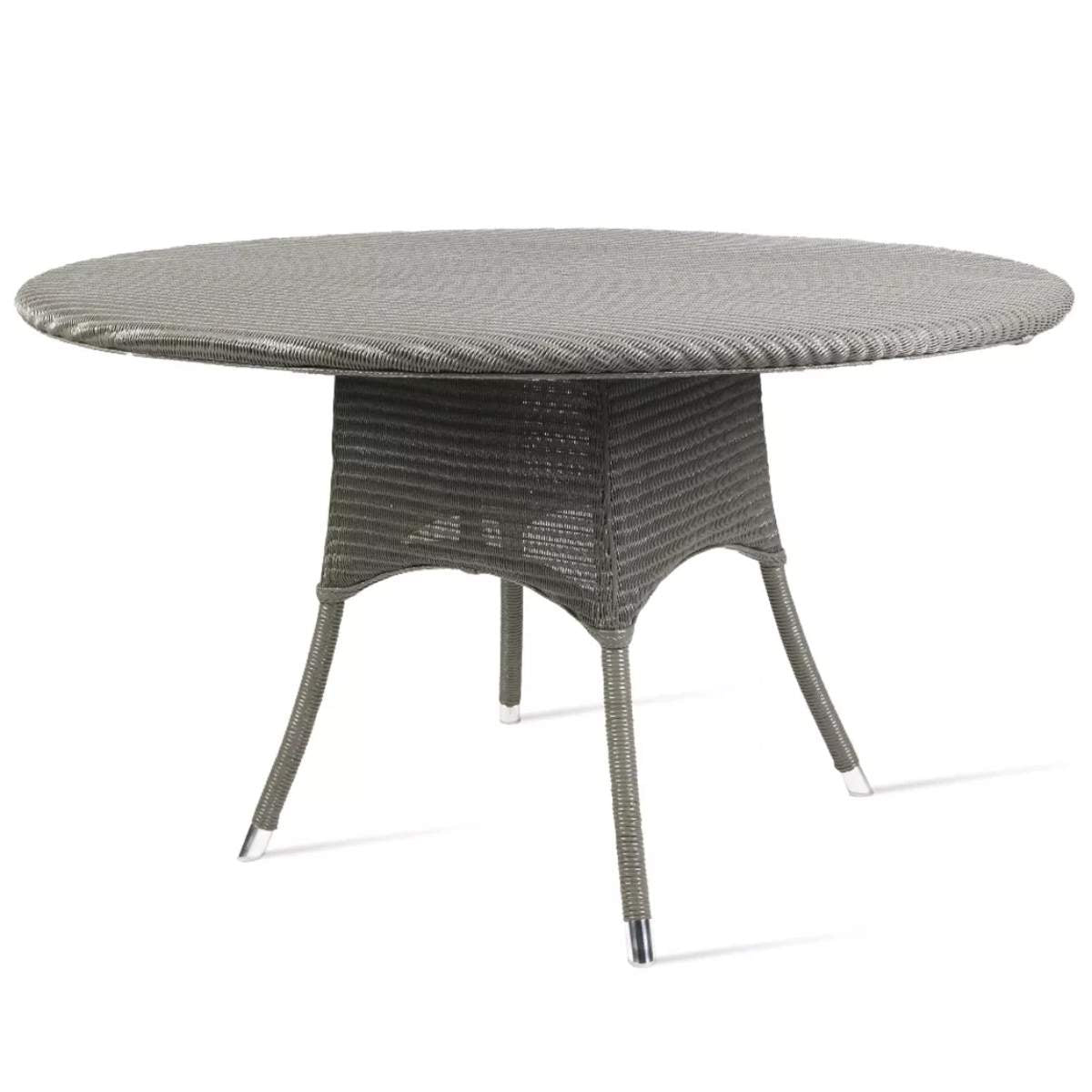 Vincent Shepherd Nimes Lloyd Loom Outdoor Dining Table 130 CM