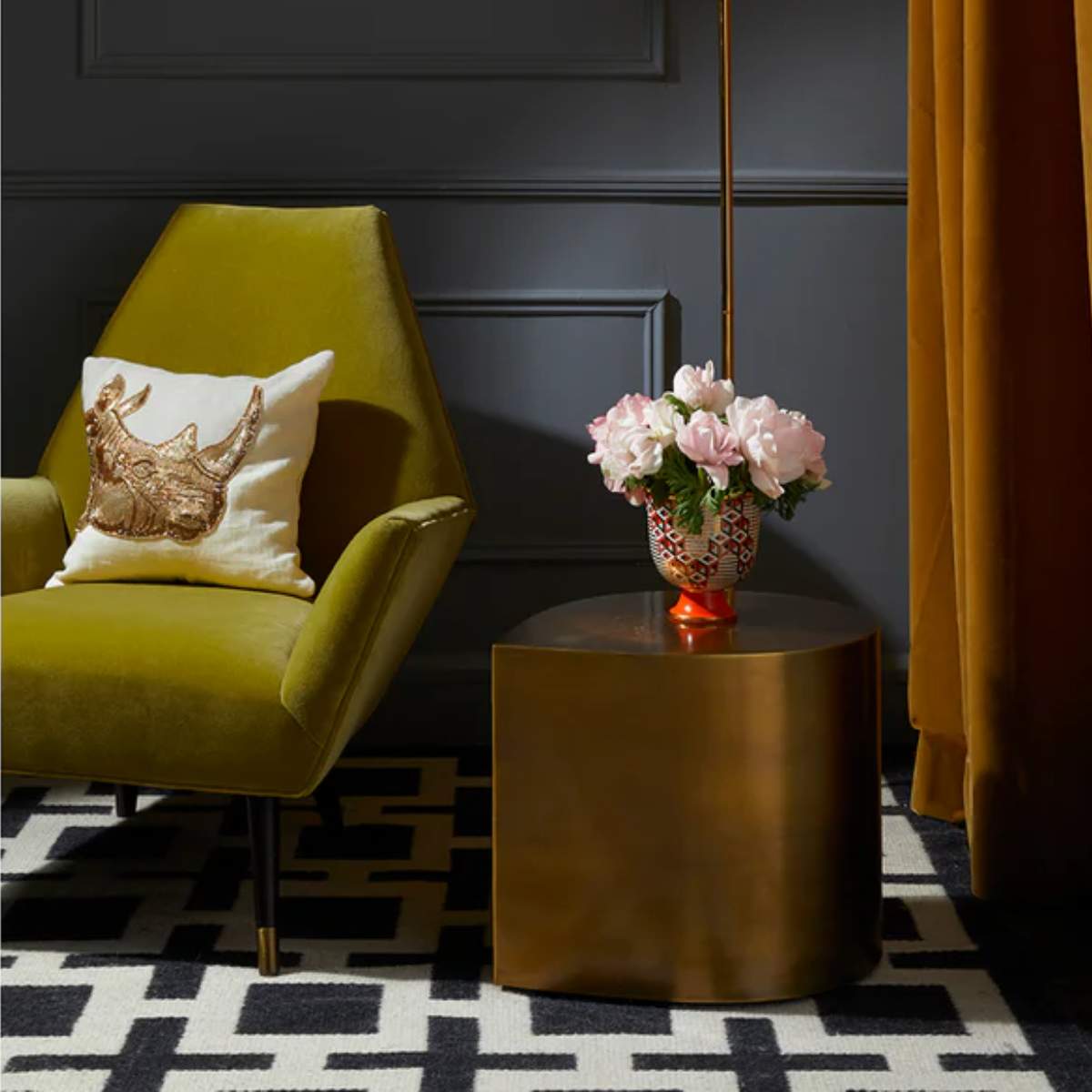 Jonathan Adler Nixon Flatweave Rug